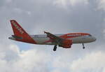 Easyjet Europe, Airbus A 319-111, OE-LQC, BER, 06.04.2026