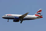 British Airways, G-DBCB, Airbus A319-131, msn: 2188, 10.Juli 2026, MXP Milano Malpensa, Italy.