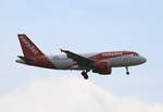 Easyjet Europe, Airbus A 319-111, OE-LQW, BER, 08.09.2026