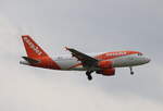 Easyjet Europe, Airbus A 319-111, OPE-LKO, BER, 09.06.2026