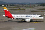 Iberia, EC-KHM, Airbus A319-111, msn: 3209,  B�ho Real , 03.Oktober 2026, ZRH Z�rich, Switzerland.