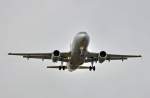 A 319 der Germanwings beim Anflug auf ihren Heimatflughafen Kln-Bonn - 07.04.2010