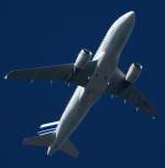 A319-111 der Air France aus Paris CDG, Anflug auf VIE 1-10-2007