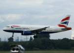 British Airways, G-EUPC, Airbus A 319-100, 2010.08.28, DUS-EDDL, Dsseldorf, Germany     