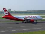 Air Berlin (Belair); HB-IOX; Airbus A319-112.