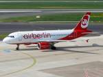 Air Berlin (Belair); HB-IOX; Airbus A319-112. Flughafen Dsseldorf. 26.04.2011.