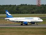Finnair A 319-112 OH-LVG beim Start in Berlin-Tegel am 02.08.2011