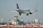 Swiss A 319-112 HB-IPR kurz vor der Landung in Berlin-Tegel am 16.07.2011