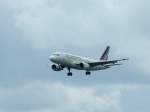 Ein A 319 der Air France in Stuttgart Flughafen (STR) am 03.06.2008
