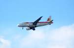 IBERIA A 319-111 EC-JAZ beim Landeanflug zum Flughafen Berlin-Tegel ca 18:45 am 10.06.08.