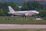 Rossiya, VP-BIU, A319-114 im Landeanflug in MUC aus St. Petersburg-Pulkovo (LED) 19.05.2012