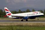 British Airways, G-EUOC, Airbus, A319-131, 30.08.2013, BSL, Basel, Switzerland           
