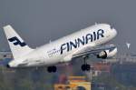 OH-LVI Finnair Airbus A319-112  in Tegel am 03.04.2014 gestartet