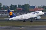 D-AIBF Lufthansa Airbus A319-112  gestartet in Tegel 25.04.2014