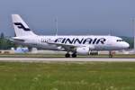 OH-LVI / Finnair / A319-112 in MUC beim Start nach Helsinki (HEL) 19.05.2014