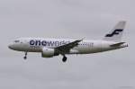 OH-LVD / Finnair / A319-112 in MUC im Landeanflug aus Helsinki (HEL) 23.05.2014