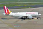 A 319-100 Germanwings D-AKNL, taxy at DUS - 04.09.2014