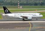 A 319-100 - Star Alliance / Lufthansa, D-AILF beim Start in DUS - 04.09.2014