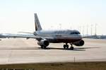 Air Berlin A 319-132 D-ABGC vorm Terminal I des Flughafen Mnchen am 10.03.2008