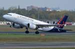 OO-SSD Brussels Airlines Airbus A319-112   gestartet am 14.10.2014 in Tegel
