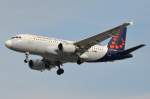 OO-SSP Brussels Airlines Airbus A319-113    Anflug Tegel am 05.11.2014