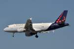 OO-SSA Brussels Airlines Airbus A319-111   beim Anflug auf Tegel  20.03.2015