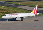 A 319-100 D-AGWF Germanwings taxy at CGN - 19.10.2014