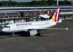 Germanwings A319 D-AKNL in Berlin -Tegel im Mai 2015.