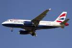 British Airways, G-EUPS, Airbus, A319-131, 14.07.2015, BSL, Basel, Switzerland          