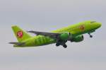 VP-BTV S7 - Siberia Airlines Airbus A319-114   in München gestartet  10.09.2015