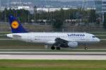 D-AILC Lufthansa Airbus A319-114   Rüsselsheim   in München gestartet  10.09.2015