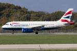 British Airways, G-EUPC, Airbus, A319-131, 17.10.2015, GVA, Geneve, Switzerland         