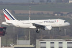 Air France, F-GRXK, Airbus, A319-115LR, 19.03.2016, ZRH, Zürich, Switzenland 



