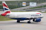 G-EUOI British Airways Airbus A319-131   zum Gate in München am 14.05.2016