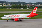 Air Berlin (Operated by Belair Airlines), HB-JOY, Airbus A319-112, 16.Mai 2016, ZRH Zürich, Switzerland.