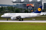 D-AIBE Lufthansa Airbus A319-112  Schönefeld   gelandet in München am 17.05.2016