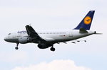 D-AILE Lufthansa Airbus A319-114   Kelsterbach   in München am 17.05.2016 beim Landeanflug