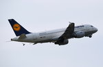 D-AIBA Lufthansa Airbus A319-112  in München am 18.05.2016 gestartet