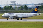 D-AILC Lufthansa Airbus A319-114  Rüsselsheim   bei der Landung in München am 18.05.2016
