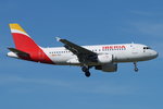 Iberia Airbus A319-111 EC-KKS, cn(MSN): 3320,
Zürich-Kloten Airport, 09.07.2016.