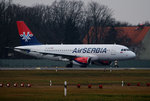 Air Serbia, Airbus A 319-132, YU-APA, TXL, 05.02.2016