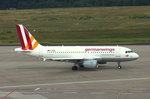 Germanwings,D-AKNN, Airbus A319-112, rollt in Köln-Bonn (CGN/EDDK) zum Start nach Berlin-Tegel (TXL).