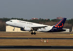 Brussels Airlines, Airbus A 319-112, OO-SSI, TXL, 08.03.2016