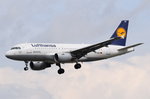 D-AIBG Lufthansa Airbus A319-112  Kirchheim unter Treck  beim Landeanflug in Frankfurt am 06.08.2016
