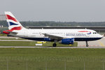 British Airways, G-EUPC, Airbus, A319-131, 11.05.2016, STR, Stuttgart, Germany        