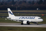 Finnair, Airbus A 319-112, OH-LVB, DUS, 10.03.2016