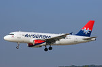 Air Serbia, YU-APJ, Airbus A319-132, 31.August 2016, ZRH Zürich, Switzerland.
