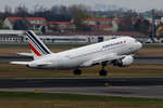 Air France, Airbus A 319-111, F-GRHL, TXL.