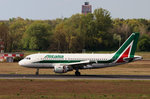 Alitalia, Airbus A 319-111, EI-IMR, TXL, 04.05.2016