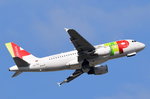 CS-TTH TAP - Air Portugal Airbus A319-111 in München am 12.10.2016 gestartet